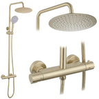 Sprchová sada bez výtoku s termostatem Rea Lungo Gold Brush  1