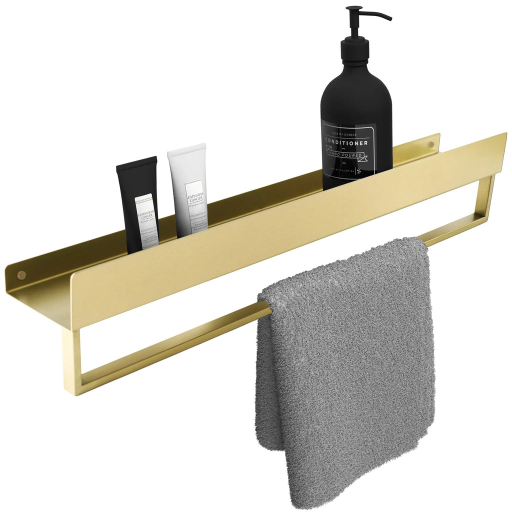 Police do koupelny SF01 60cm gold brush  1
