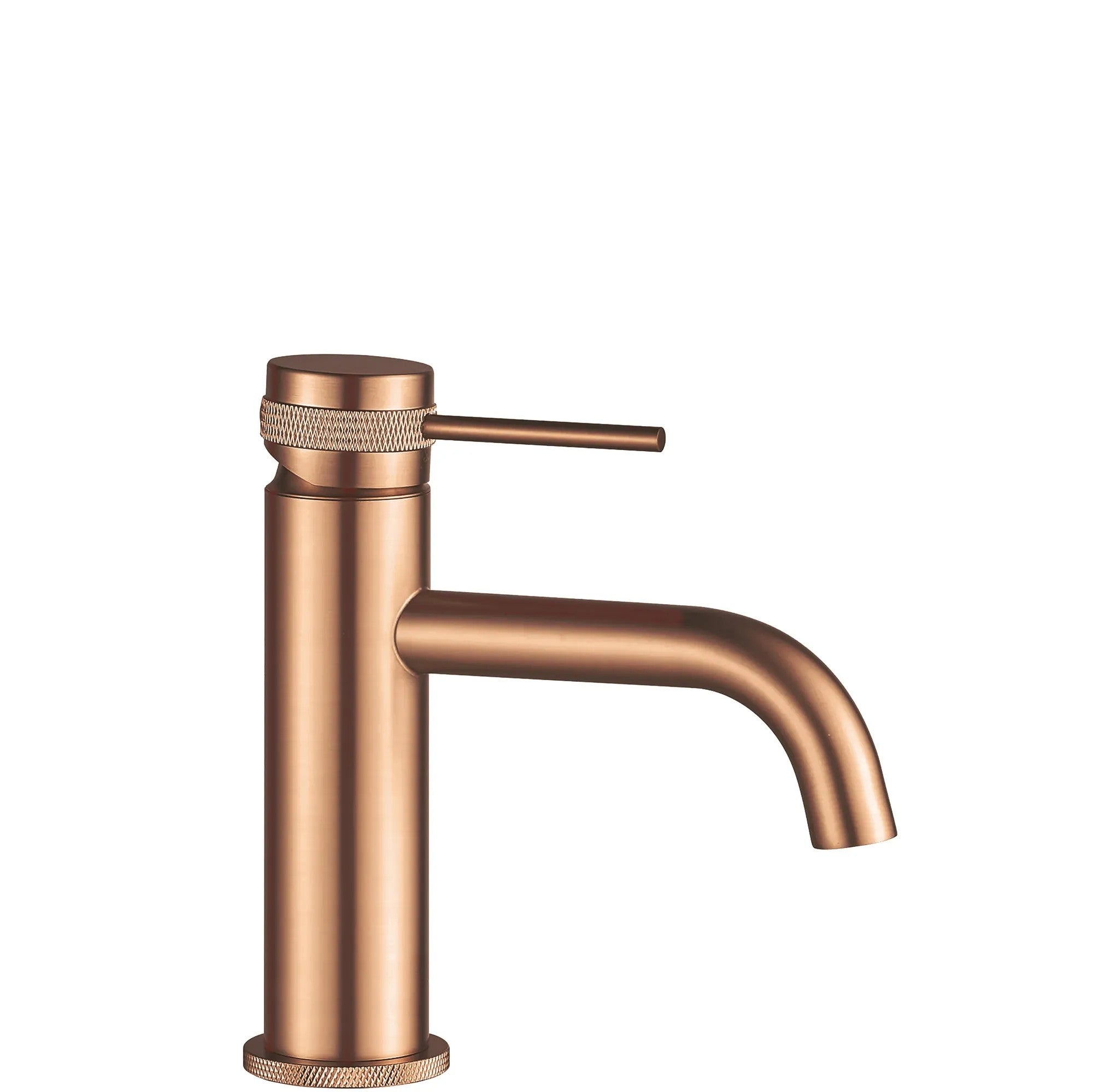 Umyvadlová baterie REA Lungo Grip- broušené Copper, nízká  1