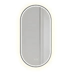 Zrcadlo LED OVL 50x100cm Black  1