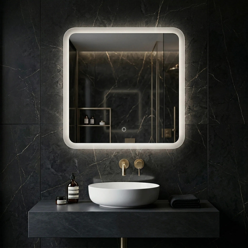 Zrcadlo LED 70x70cm TOP-2  1