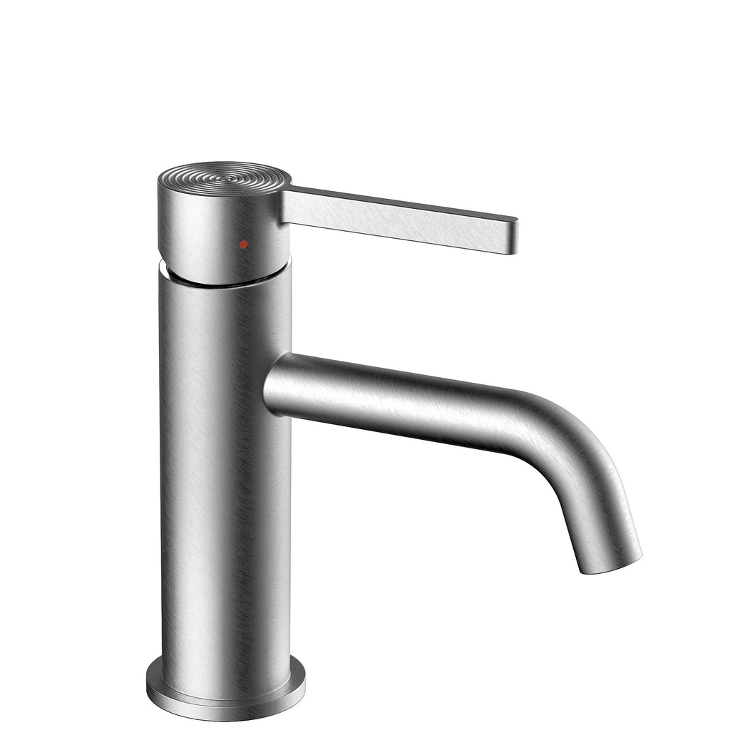 Umyvadlová baterie REA Foster Nickel Brush Low  1