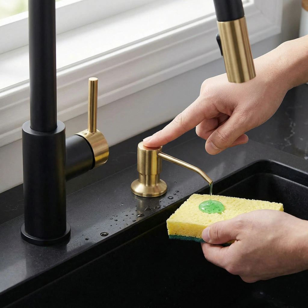 Dávkovač na kapalinu Rea LON Brush Gold  1