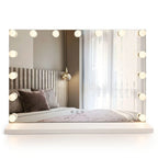 Zrcadlo LED HOLLYWOOD White 80x60  1