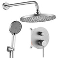 Podomítková sprchová sada Rea Lungo Stripe Nickel Brush + BOX  1