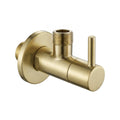 Rohový ventil 1/2" x 3/8" Brush Gold  1