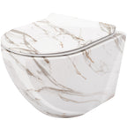 WC mísa bez splachovacího okruhu Rea Carlos Slim Lava Shiny  1