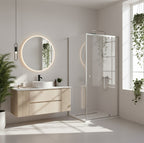 Sprchový kout Rea Primo Swing 90x70 Chrome  1