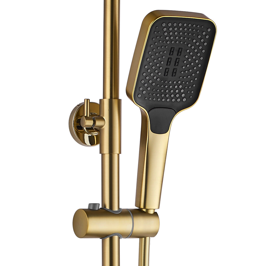 Sprchový set s termostatem REA ROB Gold Brush  4