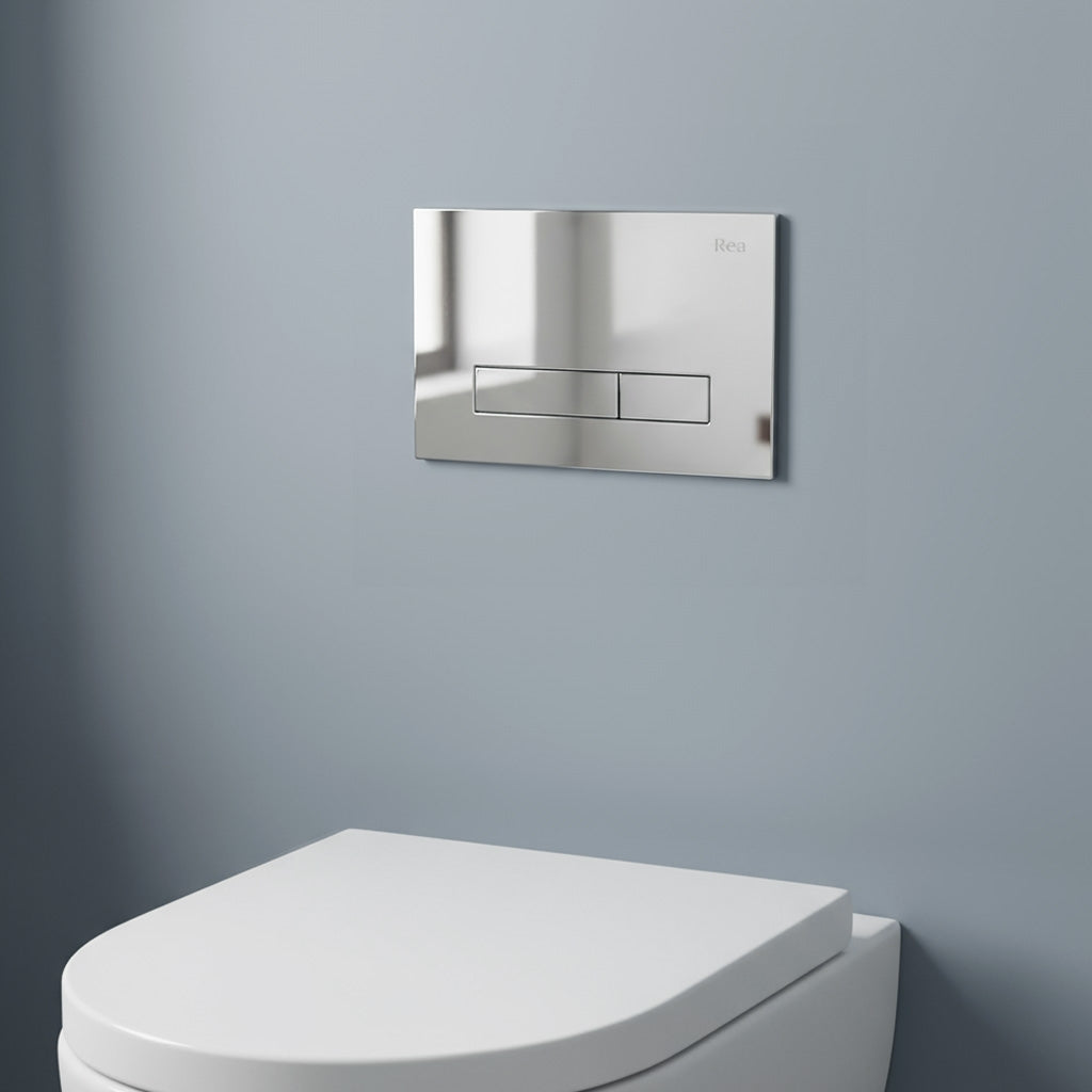 Podomítkový WC systém K011A-Q + tlačítka I Brush Chrome  9