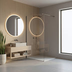 Sprchová zástěna Rea Flexi Transparent / Titan 70  2