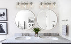 Zrcadlo LED 50cm MMJ BRUSH SILVER  9
