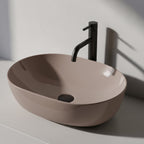Umyvadlo na desku REA Lisa Beige Shiny  5