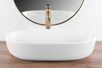 Umyvadlo na desku Rea CLEO 61 WHITE MATT  4