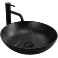 Umyvadlo na desku REA FIBO Black Matt  1