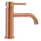 Umyvadlová baterie REA LUNGO - broušené Copper, nízká  3