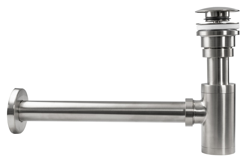 Sifon click-clack BRUSH NICKLE INOX  7