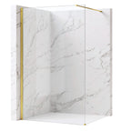Sprchová zástěna Rea Flexi Transparent / Gold 80  10