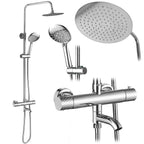 Sprchová sada s termostatem REA LUNGO Diamond - Chrome  1