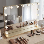 Zrcadlo LED HOLLYWOOD L.Gold  3