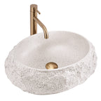 Umyvadlo na desku Mika Beige  9