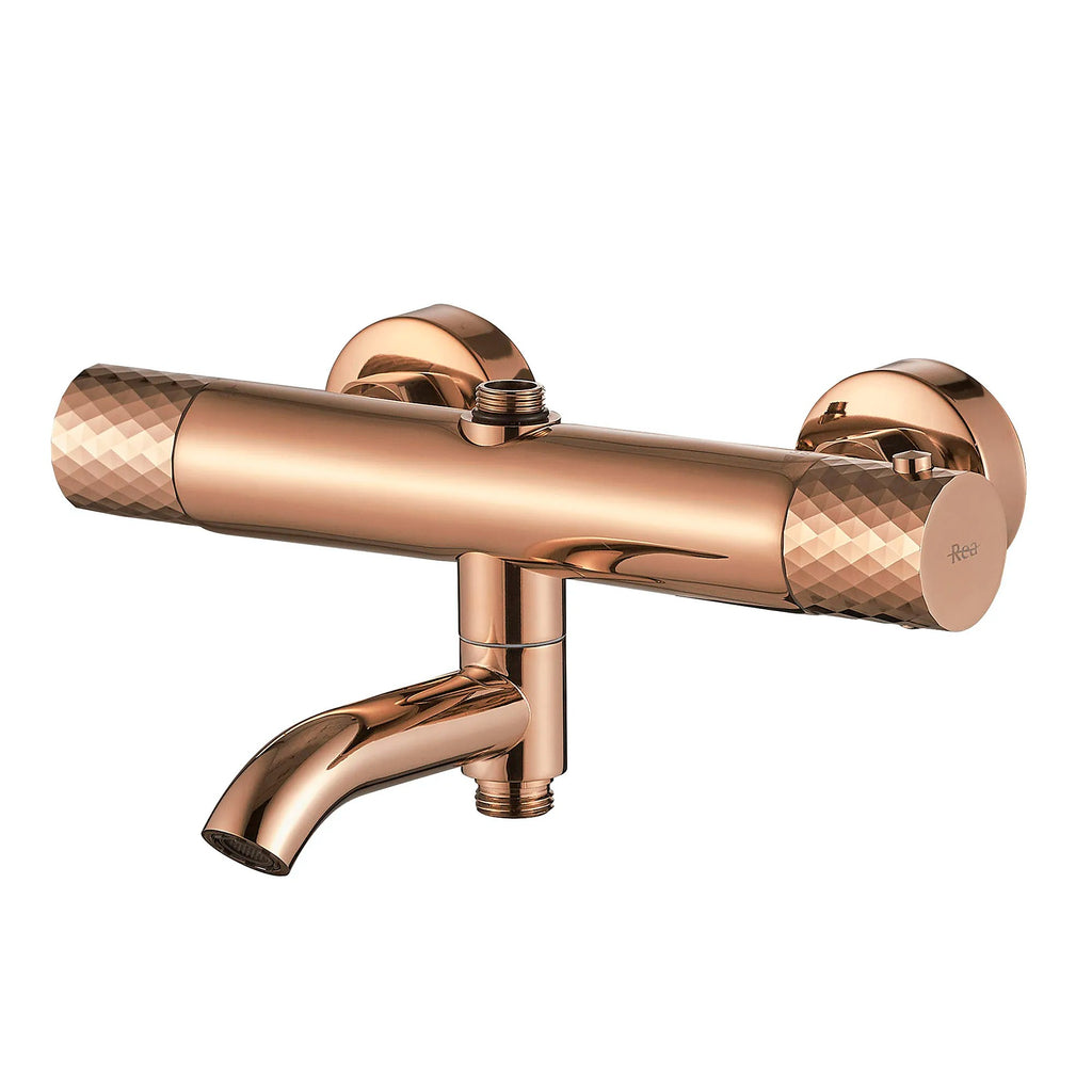 Sprchová sada s termostatem REA LUNGO Diamond - Copper  2