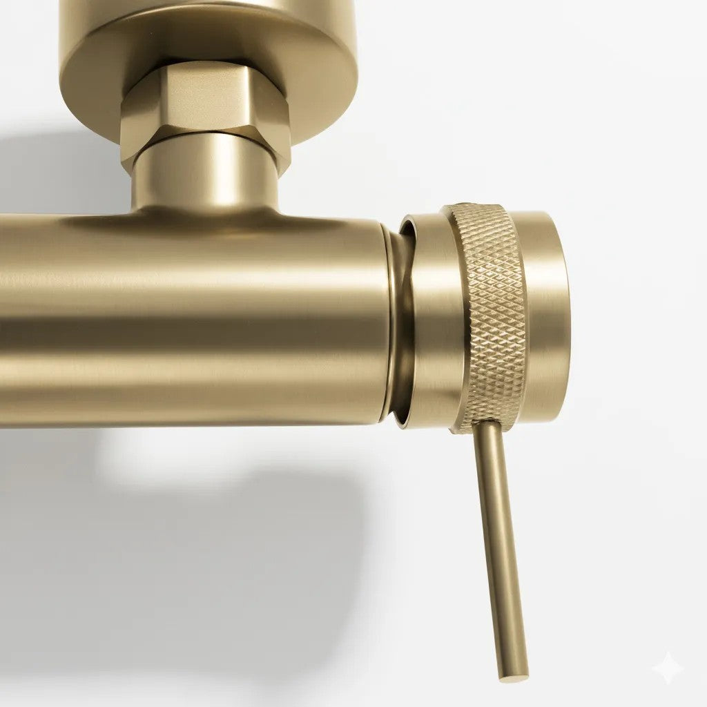 Vanová baterie Rea Lungo Grip Brush Gold  2
