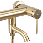 Koupelnová baterie REA Clif - matná Brush Gold  2