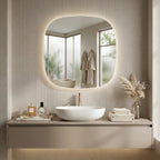 Zrcadlo LED 70x70cm TOP  2