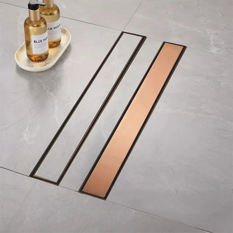 Odtokový žlab Rea Neox brush copper 60  2