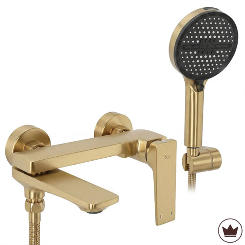 Koupelnová baterie PREMIUM REA Prime Gold Brush  2