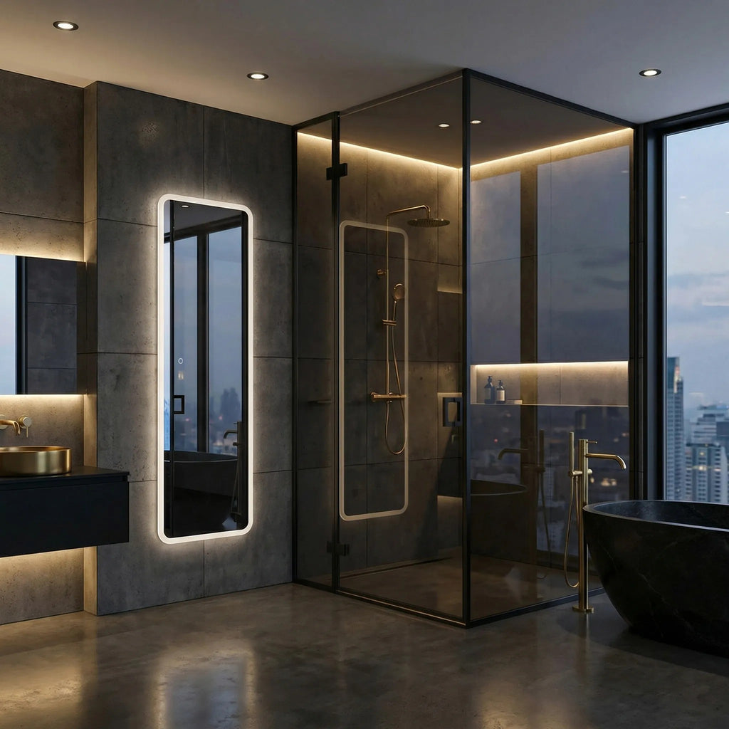 Zrcadlo LED 150x50cm MOL-SQ  2