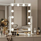 Zrcadlo LED HOLLYWOOD White 30x40  2