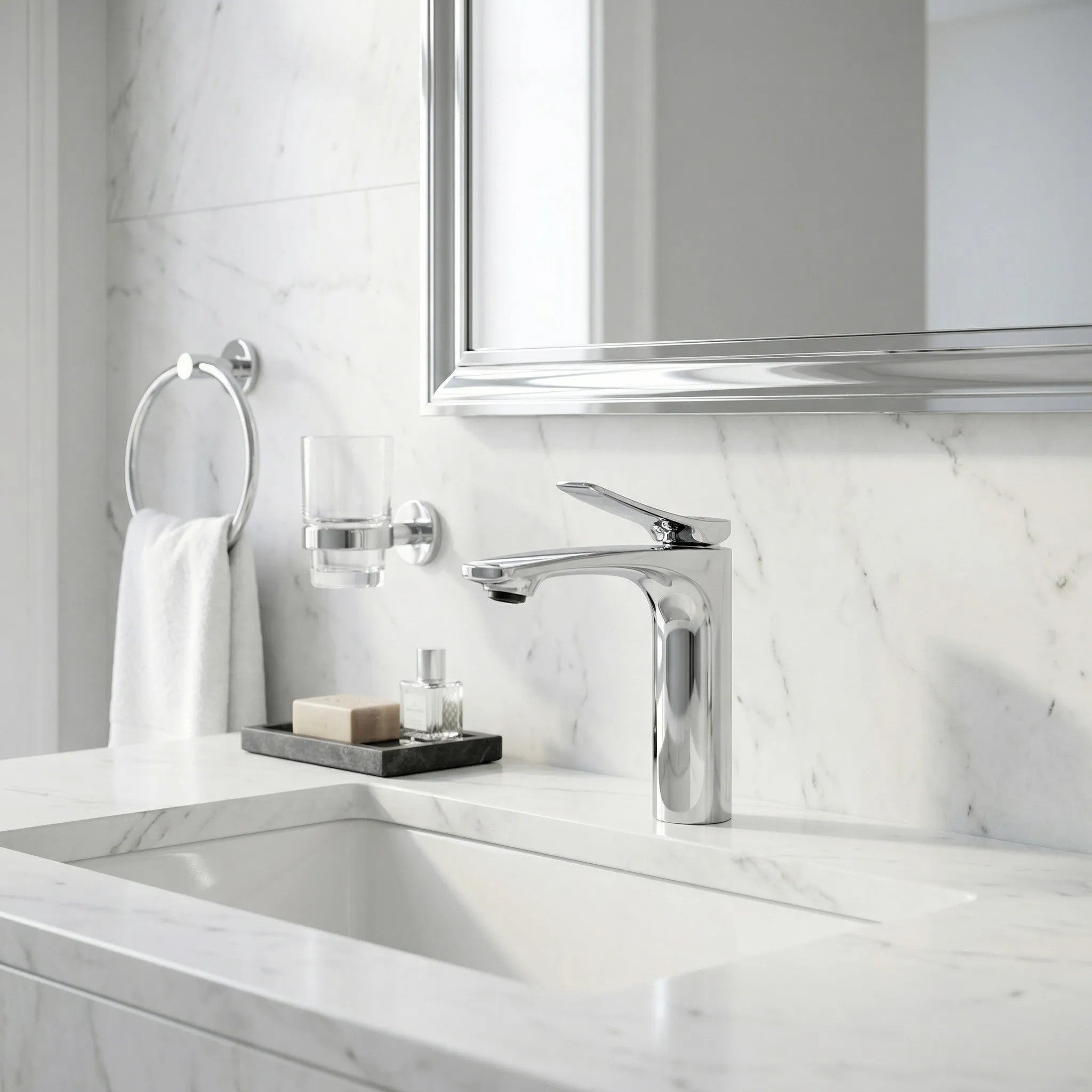 Umyvadlová baterie PREMIUM REA Vision Chrome Low  2