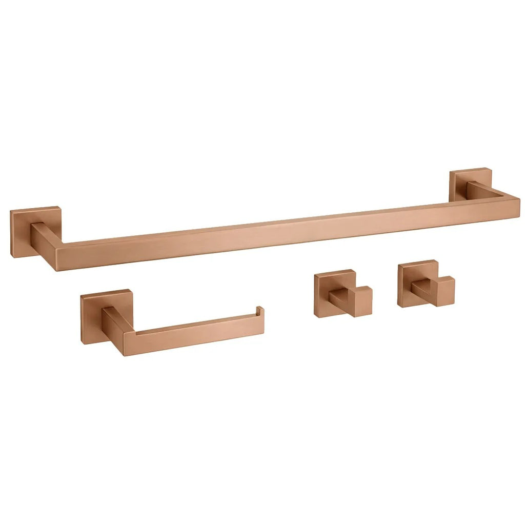 Sada koupelnových doplňků Rio Brush Copper 4 díly  2