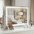 Zrcadlo LED STUDIO White 58x45  2