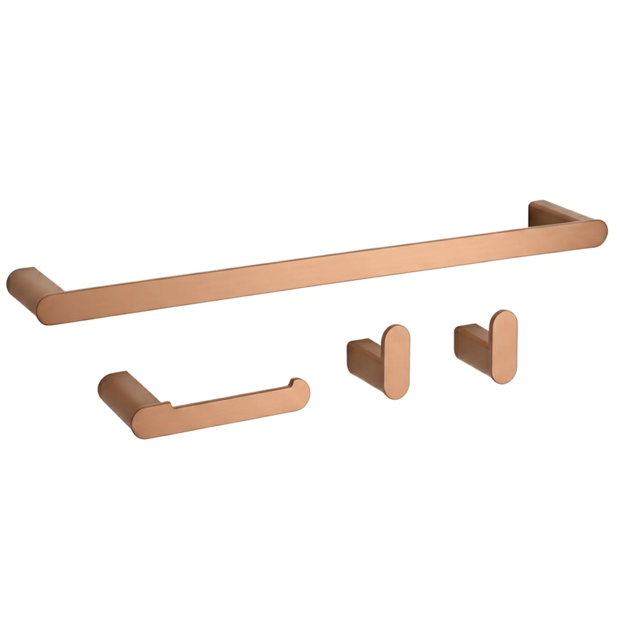Sada koupelnových doplňků Mati Brush Copper 4 díly  2