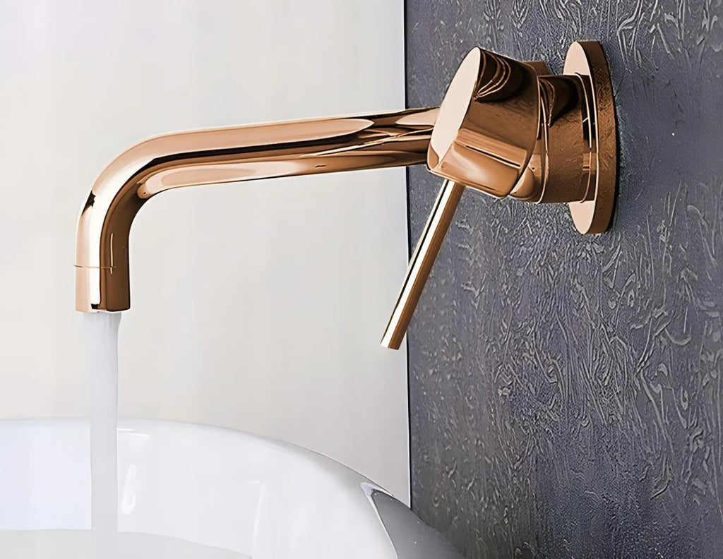 Podomítková umyvadlová baterie REA LUNGO Copper  + BOX  2