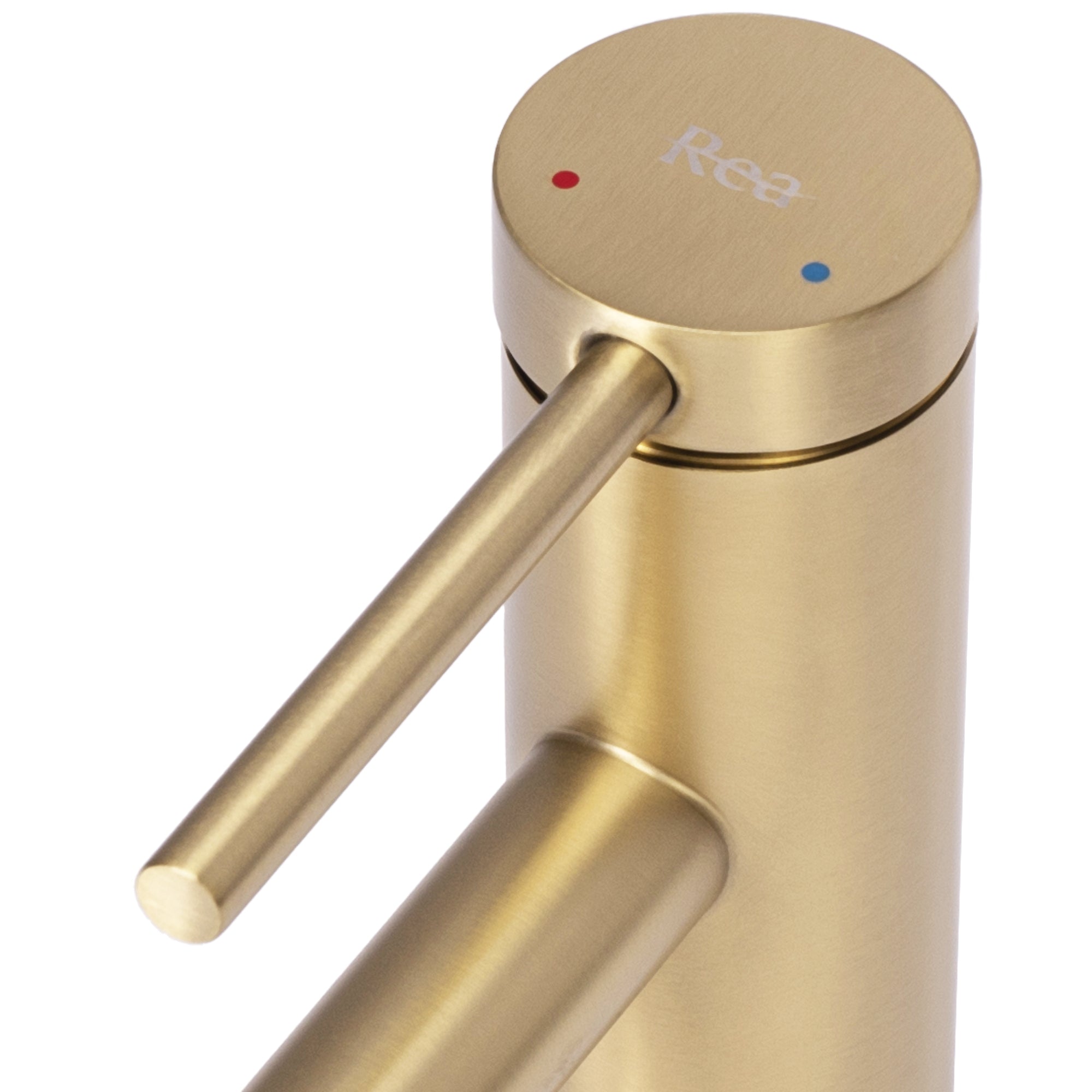 Umyvadlová baterie REA Foss GOLD BRUSH nízká  7