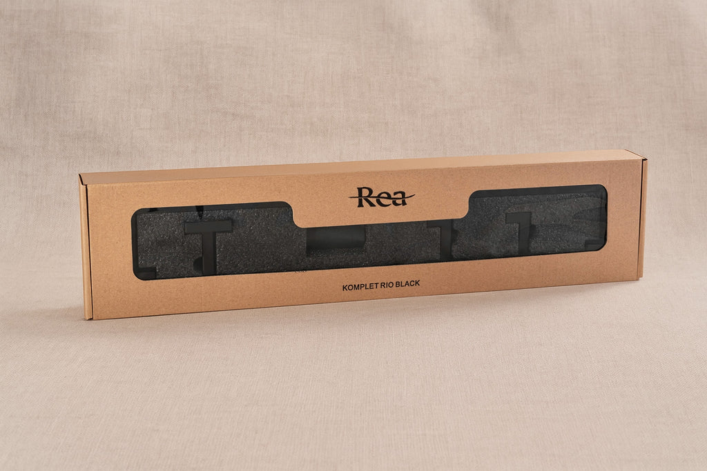 Sada koupelnových doplňků Rio Black 4 díly  8