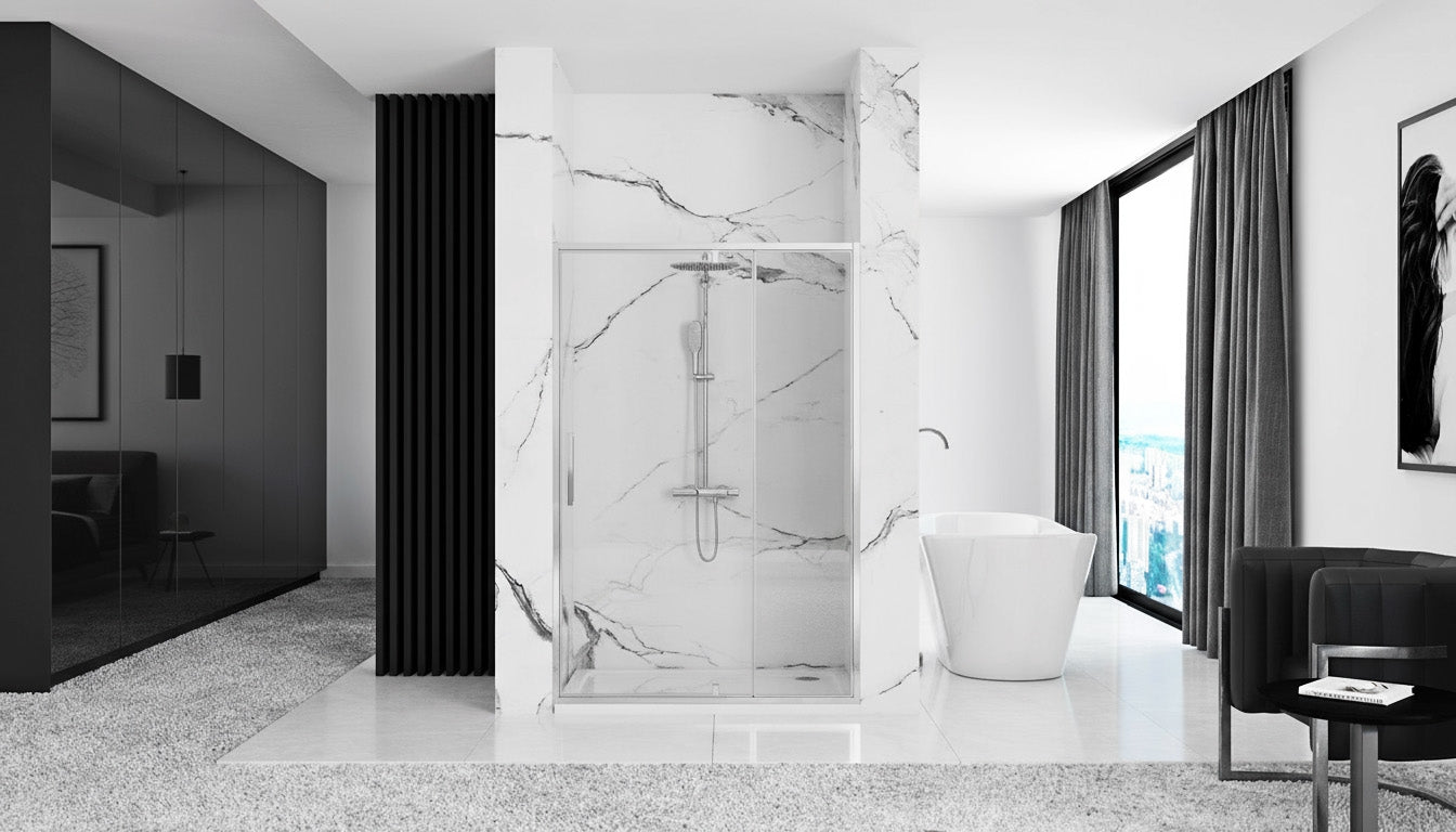 Sprchové dveře REA Rapid Swing Chrom 120  4