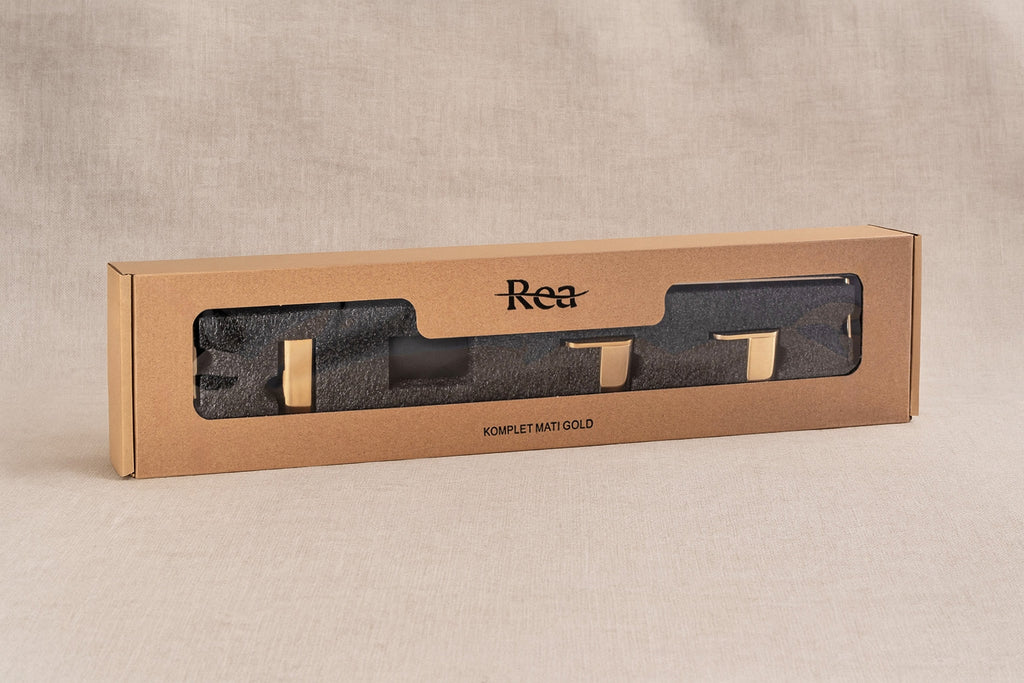 Sada koupelnových doplňků Mati Gold 4 díly  7