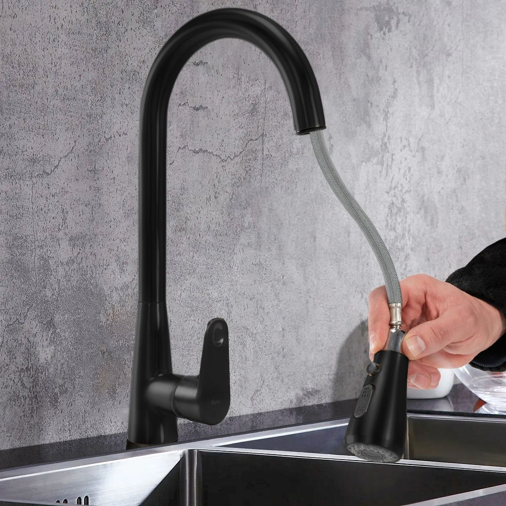 Kuchyňská baterie Rea Mild black mat  10