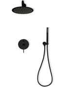 Podomítková sprchová sada REA Lungo Black Metallic + BOX  4