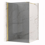 Sprchová zástěna Rea Flexi Grey / Gold 120  9