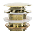 Univerzální vanová výpusť REA Click-clack - Gold  1