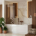 Paravan vanový Rea Elegant Brush Copper 80  3