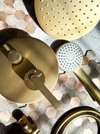 Podomítková sprchová sada Rea Ontario Brush Gold + BOX  5