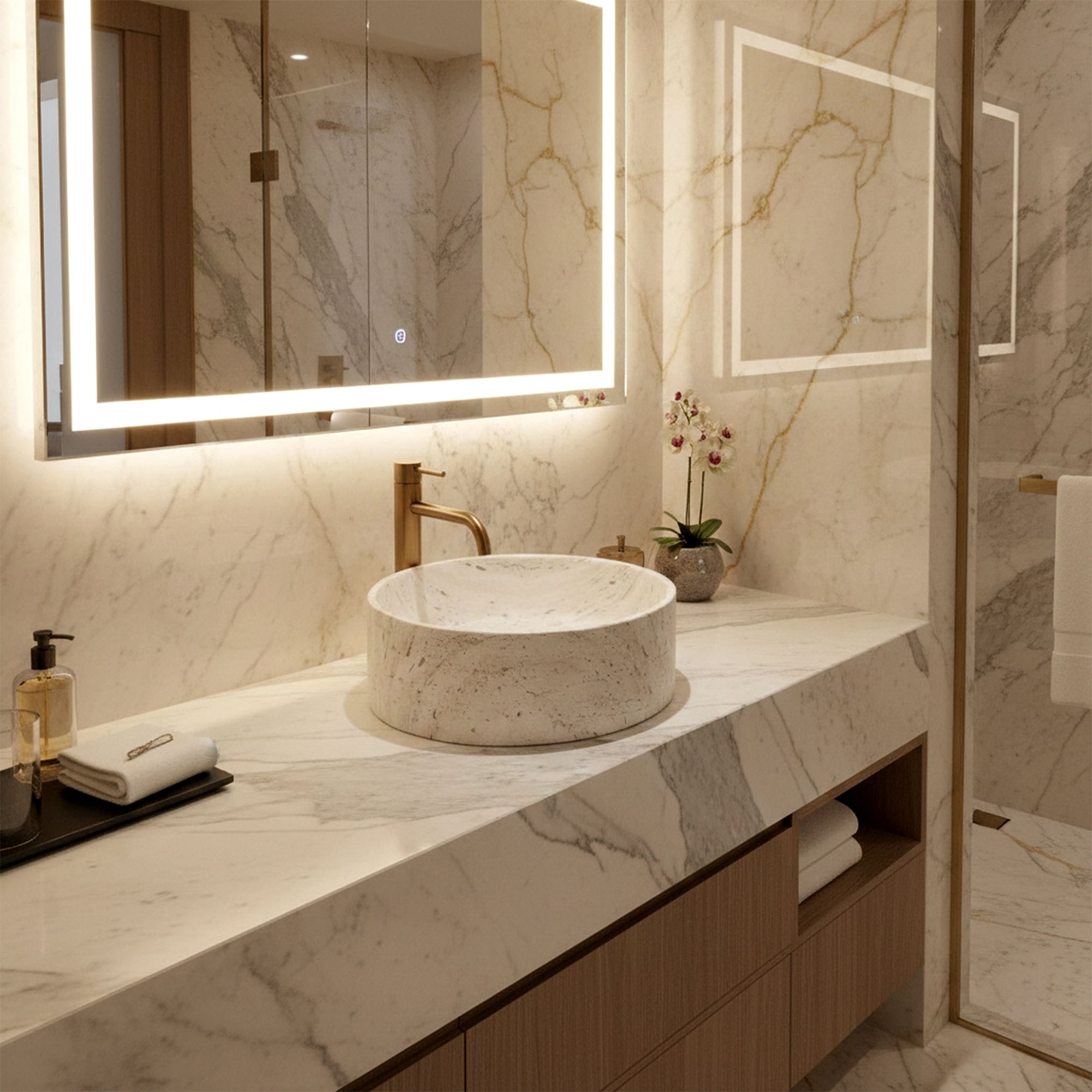 Umyvadlo na desku Rea Destiny  5