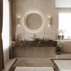 Umyvadlo na desku REA SAMI Beige Shiny  4